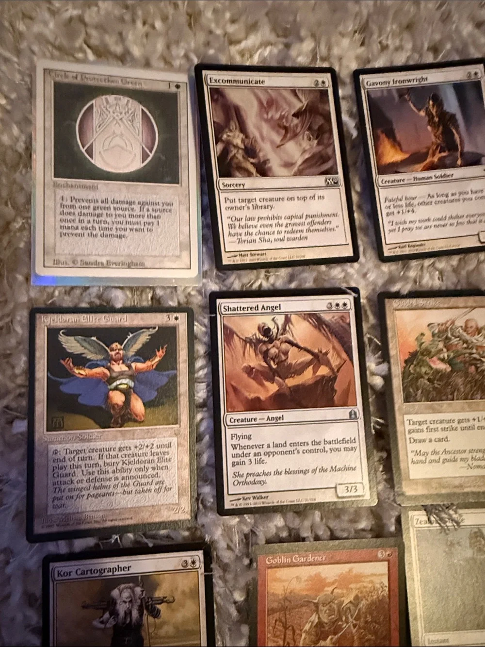 16 Older Magic The Gathering Card Lot 1994-2012